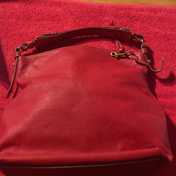 Rooney & Bourke Red Bag Excellent Condition Never Used - Picture 5 of 7